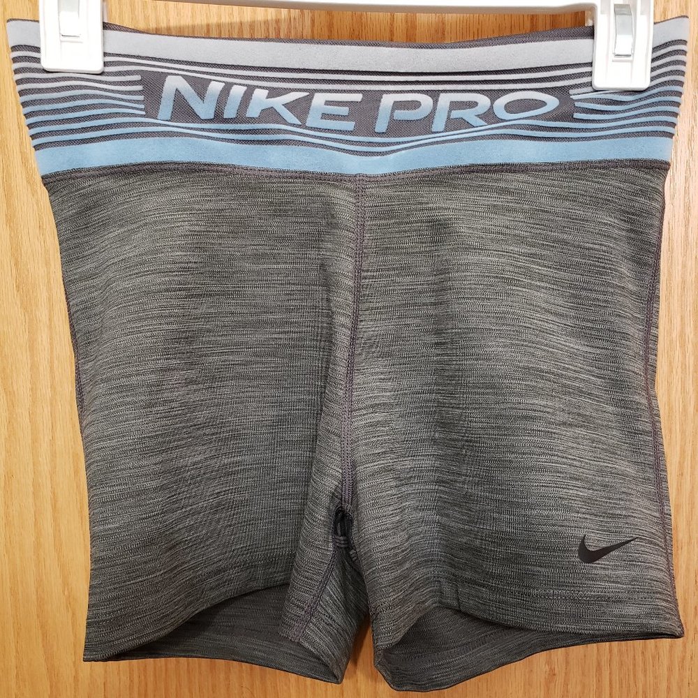 Girls Nike Pro Compression Shorts